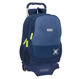 Cartable à roulettes Munich Blue indigo Bleu 32 x 44 x 16 cm