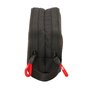Trousse Fourre-Tout Double Munich Vulcan Noir 21 x 8 x 6 cm