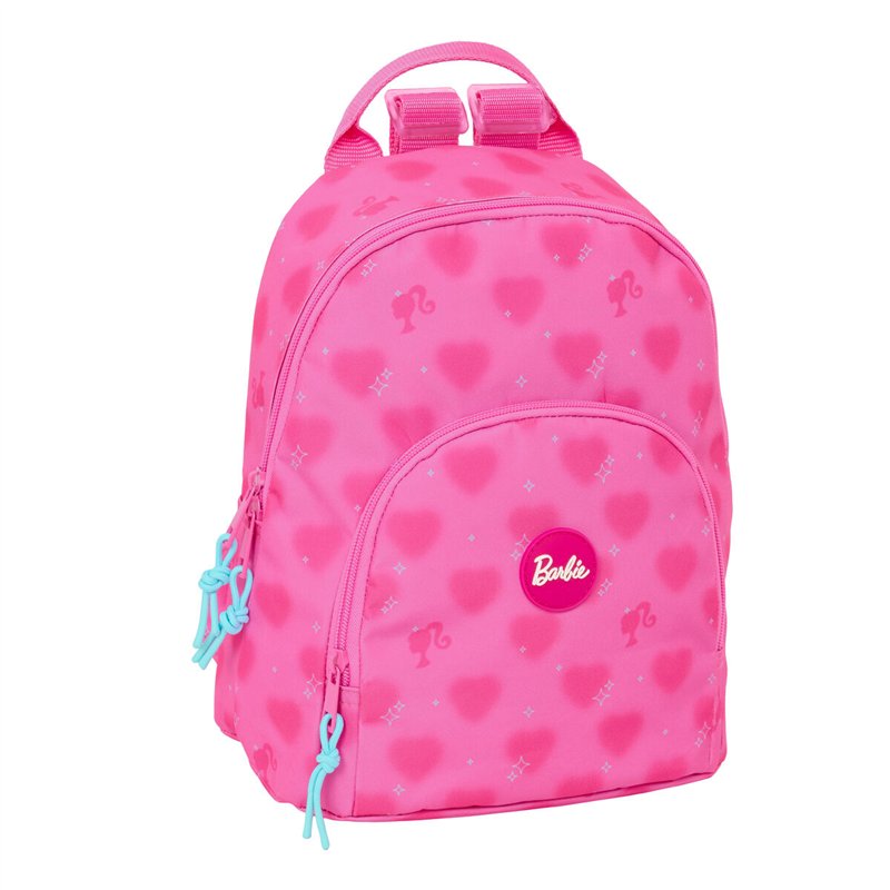 Cartable Barbie Corazones Rose 25 x 30 x 13 cm