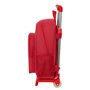 Cartable à roulettes Sevilla Fútbol Club Rouge 28 x 34 x 10 cm