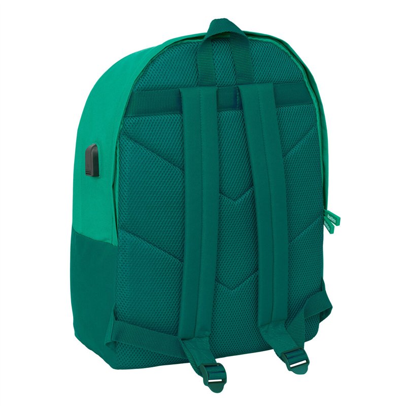 Image secondaire de Sac à Dos pour Portable et Tablette avec Sortie USB Real Betis Balompié Vert