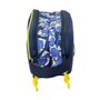 Trousse Fourre-Tout Double Sonic City Bleu 21 x 8 x 6 cm 3D