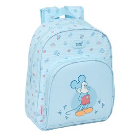 Sac à dos enfant Mickey Mouse Clubhouse Baby Bleu clair 28 x 34 x 10 cm