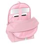 Sac à Dos pour Portable et Tablette avec Sortie USB El Ganso Basics Rose