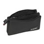 Trousse Fourre-Tout Triple El Ganso Black Noir 22 x 12 x 3 cm