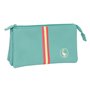 Trousse Fourre-Tout Triple El Ganso Aquarelle Bleu 22 x 12 x 3 cm