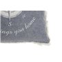 Coussin DKD Home Decor Bleu Blanc Frange méditerranéen Marin 45 x 10 x 45 cm (2 Unités)