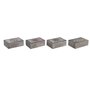 Boîte à bijoux DKD Home Decor Multicouleur Pierre 15 x 10 x 5 cm (4 Unités)