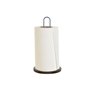 Porte-rouleaux de Cuisine DKD Home Decor Bleu Blanc Métal Bois d'hévéa 15 x 15 x 31 cm (2 Unités)