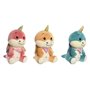 Jouet Peluche DKD Home Decor Jaune Orange Menthe Polyester Enfant 19 x 20 x 28 cm (3 Unités)
