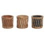 Bougie Parfumée DKD Home Decor Tropical 270 g (3 Unités)