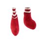 Décorations de Noël DKD Home Decor Blanc Rouge Gnome 10 x 7 x 57 cm (2 Unités)