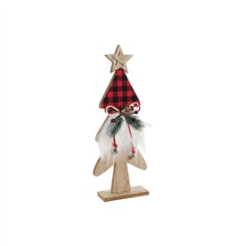 Décorations de Noël DKD Home Decor Noir Rouge Arbre 11