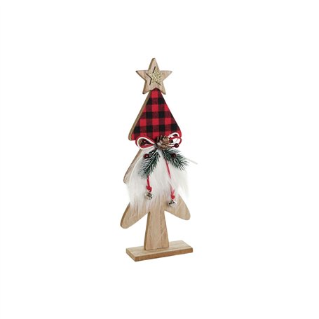 Décorations de Noël DKD Home Decor Noir Rouge Arbre 11