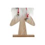 Décorations de Noël DKD Home Decor Noir Rouge Arbre 11,5 x 4 x 31 cm
