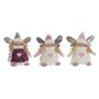 Décorations de Noël DKD Home Decor Multicouleur Elfe 13 x 10 x 18 cm (3 Unités)