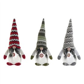 Décorations de Noël DKD Home Decor Multicouleur 17 x 12 x 37 cm (3 Unités)