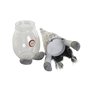 Décorations de Noël DKD Home Decor Multicouleur 17 x 12 x 37 cm (3 Unités)