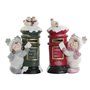 Décorations de Noël DKD Home Decor Multicouleur 16 x 28 x 40 cm (2 Unités)