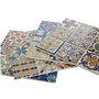 Dessous de plat Home ESPRIT Liège Dolomite 20 x 20 x 0,7 cm (4 Unités)