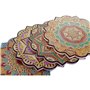 Dessous de plat Home ESPRIT Liège Dolomite 20 x 20 x 1 cm (4 Unités)