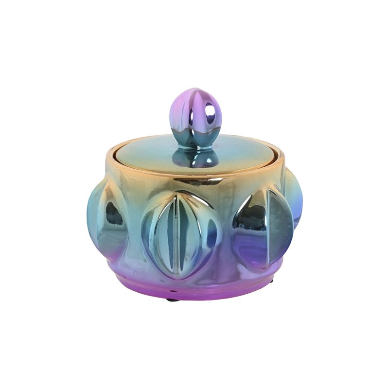 Vase Home ESPRIT Multicouleur Grès Moderne 15 x 15 x 14 cm