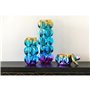 Vase Home ESPRIT Multicouleur Grès Moderne 15 x 15 x 14 cm