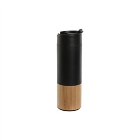 Thermos Home ESPRIT Noir Naturel 400 ml