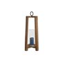 Bougeoir Home ESPRIT Marron Naturel Verre Bois de manguier 27 x 27 x 54 cm