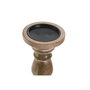 Pot à Bougie Home ESPRIT Marron Bois de manguier Naturel Romantique 15 x 15 x 46 cm