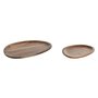 Service de vaisselle Home ESPRIT Naturel Bois d'acacia 26 x 18 x 1