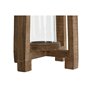 Bougeoir Home ESPRIT Naturel Verre Bois de manguier 27 x 27 x 54 cm