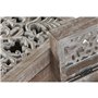 Boîte à bijoux Home ESPRIT Blanc Naturel Bois de manguier (2 Pièces)