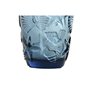 Set de Verres Home ESPRIT Bleu Verre méditerranéen Avec relief 290 ml (6 Unités)