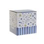 Théière Home ESPRIT Bleu Blanc Verre Porcelaine