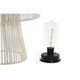 Lampe solaire Home ESPRIT Blanc Marron 31 x 31 x 30 cm (2 Unités)