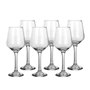 Set de verres à vin Home ESPRIT Transparent Verre 410 ml (6 Unités)
