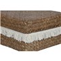 Set de basket Home ESPRIT Blanc Naturel Fibre naturelle Boho Usé (4 Pièces)
