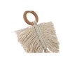 Rond de serviette Home ESPRIT Naturel Acacia Macramé 13 x 1 x 18 cm 4 Pièces