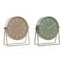 Horloge de table Home ESPRIT Beige (2 Unités)