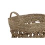 Set de basket Home ESPRIT Naturel Herbier marin Tropical (3 Pièces)