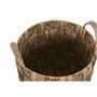 Set de basket Home ESPRIT Naturel Métal Jacinthe d'eau Boho (4 Pièces)