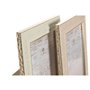 Cadre photo Home ESPRIT Marron Beige Verre polystyrène Scandi (4 Unités)