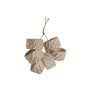Rond de serviette Home ESPRIT Blanc Naturel Bambou Rotin 5 x 5 x 3 cm