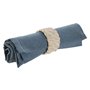 Rond de serviette Home ESPRIT Blanc Naturel Bambou Rotin 5 x 5 x 3 cm