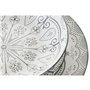 Assiettes Home ESPRIT Gris clair Porcelaine Scandi 18 Pièces