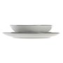 Assiettes Home ESPRIT Gris clair Porcelaine Scandi 18 Pièces