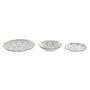 Assiettes Home ESPRIT Gris clair Porcelaine Scandi 18 Pièces
