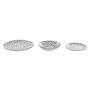 Assiettes Home ESPRIT Gris clair Porcelaine 18 Pièces