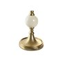 Pot à Bougie Home ESPRIT Blanc Doré Aluminium Moderne 15 x 15 x 43.5 cm